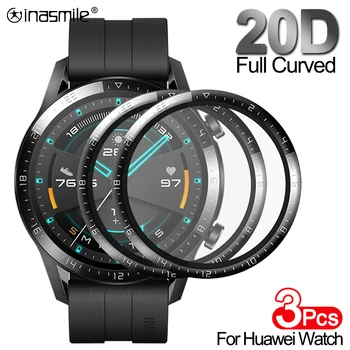 Folie de protectie Cover Pentru Huawei Watch 3 GT2 GT3 Ecran Protector Pentru Huawei GT 3 2 Pro Magic2 46mm Margine Curbat Smart Watch Film