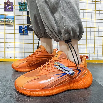 Fujeak Respirabil Trendy Sport Casual Pantofi pentru Bărbați de Mari Dimensiuni Non-alunecare de Moda Pantofi de Alergare în aer liber, Confortabil Drumeții Adidași