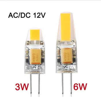 G4 Lampa LED Estompat AC/DC 12V 3W 6W LED Mini G4 COCEAN LED Bec 360 Fascicul de Unghiul Candelabru Înlocui Lămpile cu Halogen Lumina 1-10buc/lot