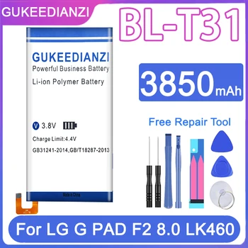 GUKEEDIANZI BL-T31 Baterie pentru LG G PAD F2 8.0 LK460 SPRINT BL T31 BLT31 3850mAh Batteria + Instrumente Gratuite