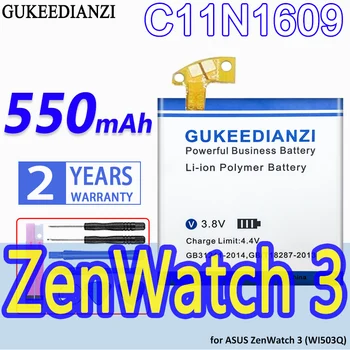 GUKEEDIANZI Baterie de Mare Capacitate C11N1609 550mAh pentru ASUS ZenWatch 3 (WI503Q) ZenWatch3 Ceas Bateria