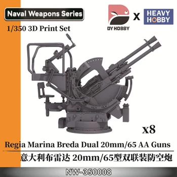 Grele Hobby-ul NW-350008 1/350 Regia Marina Breda Dual 20mm/65 Tunuri AA