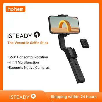 Hohem iSteady Q Wireless Selfie Stick Reglabil Selfie Sta în aer liber, Suport de Pliere Gimbal Stabilizator Pentru telefon IOS Android
