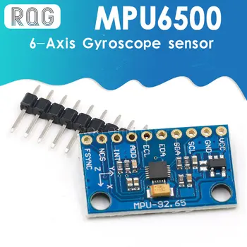 IIC I2C SPI MPU6500 MPU-6500 6 Axe Giroscop Accelerometru Senzor de Modul de a Înlocui MPU6050 Pentru Arduino Cu Ace GY-6500