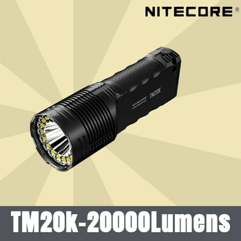 INCARCATOR TM20K 20000Lumens Lanterna LED-uri QC Rapid USB Reîncărcabilă Baterie Built-In Lumina Alba Lanterna lumina Reflectoarelor