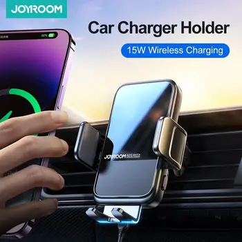 JOYROOM Wireless Încărcător de Mașină Mount Încărcare Rapidă Mașină Suport de Telefon Incarcator de Masina Compatibil cu iPhone 14 13 12 Pro Max