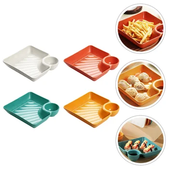 Japonia Acasă Tacamuri Plastic Găluște Preparate Restaurant Alb Tava Sushi De Servire Alimente