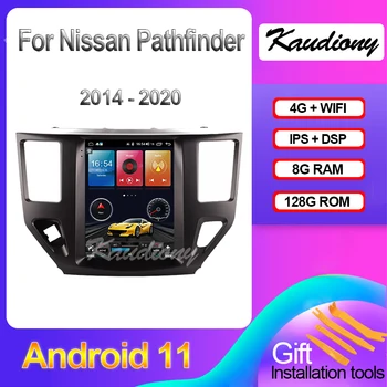 Kaudiony Tesla Stil Android 11 Pentru Nissan Pathfinder 2014-2020 Auto Radio Navigatie GPS DVD Auto Multimedia Player 4G DSP WIFI