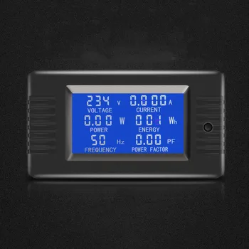 L50 AC Monitor Digital Ampermeter Energie Voltmetru Ampermetru Volt, Watt Kwh Temperatura Timp de Metri Split PZEM-018/020/022 CT