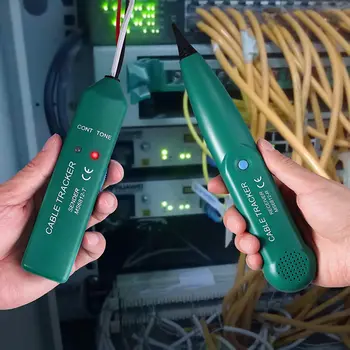 LAN Tester de Cablu de Rețea RJ11 RJ45 Ethernet fire de Telefon Tracker Linie Finder pentru Rețea Linie de Telefon Tester de Continuitate MS6812