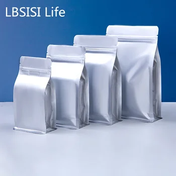 LBSISI Viața 50pcs Refrigerate Proaspete-păstrarea Pungă din Folie de Aluminiu de Lumină Umbrire etansa de Ambalaje Alimentare Nuca Grosier