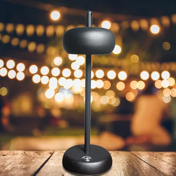 LED Lumina de Noapte fără Fir Retro Lampă Decorativă 3 Viteze Reglaj 2600mAh Reincarcabila pentru Bar, Pub, Hotel pentru Dormitor Acasă Restaurant