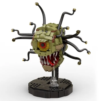 MOC Set ABS Cărămizi Copii DIY Model de Canibal Monstru Bloc Kit Personaj din Joc Mimic-Cufere Jucarii pentru Copii Cadouri