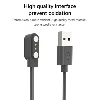 Magnetic USB Cablu de Încărcare Stabil de Încărcare Adaptor USB 1m Cablu de Încărcare Accesorii Inteligente pentru Zeblaze Stratos 3 Ceas Inteligent