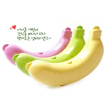 Masa De Prânz Cutie De Banane Din Plastic Banana De Stocare Pentru Cutie Drăguț Titularul De Fructe Container Pentru Alimente Outdoortravel Caz Protector