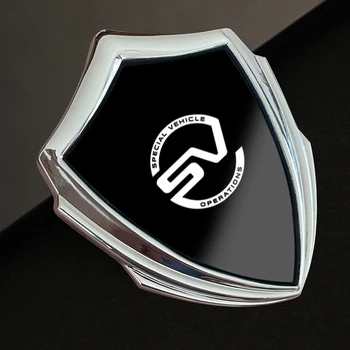Masina Autocolant 3D Stil Emblema caroseriei Tapiterie Autocolant Decal Insigna Dotari Interior Metal Autocolant Auto Pentru Land Rover SV