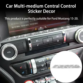 Masina Interior Autocolant Rezistent la Uzură Centrală de Control Autocolant Auto Interior Decal pentru Ford Mustang 15-20