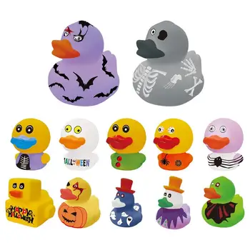 Masina Tabloul De Bord Ornamente De Lux Rațe De Cauciuc Squeaker Duckies De Clasă Școală Premii Ducky Halloween Craciun Copil Jucărie Cadou