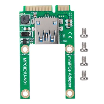 Mini PCI-E Card de Expansiune mPCI-E Card Adaptor mSATA pentru Conversie USB Card Mini PCI-E Expansiune Convertor Adaptor USB2.0 mPCI-E