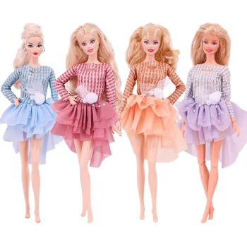 Moda nou costum Fusta Barbie Haine Fusta Pentru 11.5 inch Barbie&BJD Păpuși Pentru Fete copii Cadou Jucarii Papusa Accesorii