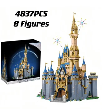 NOU Compatibil 43222 Printesa Castel Modular Blocuri Caramizi de Educație pentru Copii de Craciun Cadouri de Jucărie 71040 16008