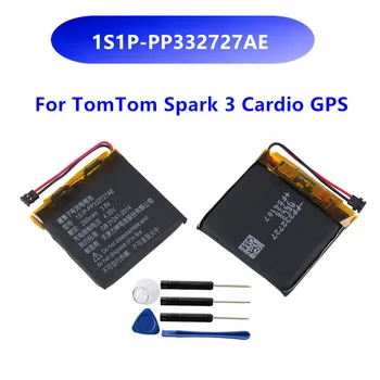 Noi 1S1P-PP332727AE Pentru TomTom Spark 3 Cardio Ceas cu GPS Acumulator 2-wire Plug 260mah Smartwatch Baterii Acumulator de schimb