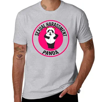 Noi Hărțuire Sexuală Panda T-Shirt anime haine drăguț haine personalizate tricouri baieti t shirt barbati t-shirt