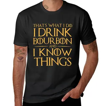 Noi am Bea Bourbon și Știu că Lucrurile Tricou grea tricouri nouă ediție t shirt mens t shirt