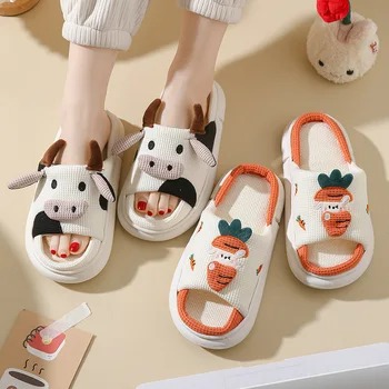 Noi de Toamna pentru Copii de DESENE animate Drăguț Lenjerie de pat, Papuci de Casă Băieți Fete Gros din PVC Papuci NON-ALUNECARE Confortabil Respirabil Copii Pantofi