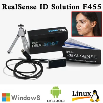 Noile procesoare Intel® RealSense™ ID Soluție F455 camera 3D AI Fata Senzor de recunoaștere Facială autentificare Fata de scanare de Intrare garda model