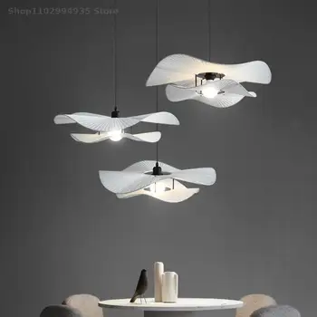 Nordic Minimalist Modern Material Conduse de Plafon Candelabru pentru Acasă de Mese, Camera de zi Dormitor Decor de Lumină Restaurant Lampă de Pandantiv