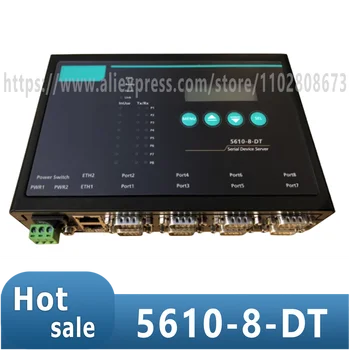 Nou original NPort 5610-8-DT RS-232 8-port desktop serial port server