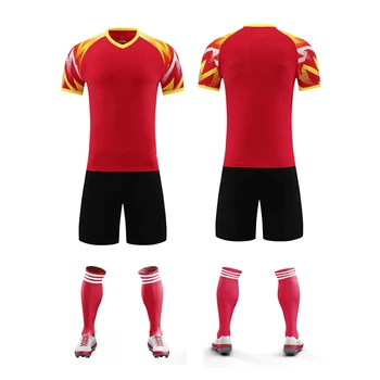 Noua Tinuta de Fotbal Copii Fotbal Bărbați Jersey Set Baieti Adult Funcționare Uniformă de Formare Echipa de Fotbal Camasa Costum de Echipamente Sport