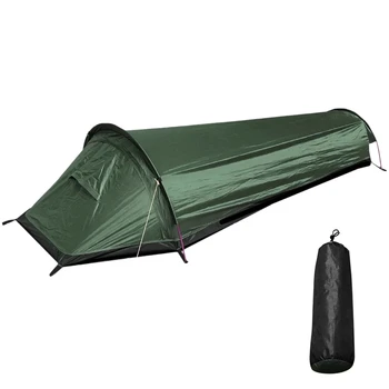 Noul Design În Aer Liber Camping Sac De Dormit Cort Usor Singură Persoană Sac De Bivuac La Cort