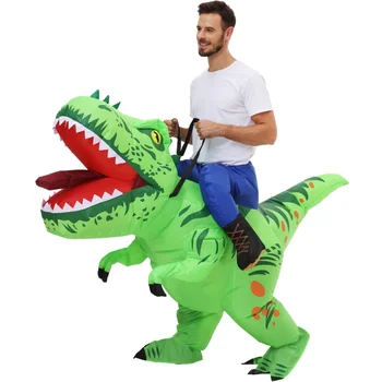 Noul Dinozaur T-Rex Cosplay Gonflabile Costume Costume Mascota Amuzant Anime Petrecerea de Crăciun Costum de Halloween Rochie pentru Adulți Copii