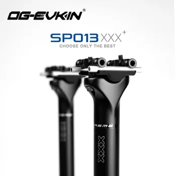 OG-EVKIN SP-013 Carbon Seatpost 27.2/31.6 MM 0mm Offset MTB Sau Sosea 400MM Seat Tube Otel/Carbon Feroviar Componente pentru Biciclete Biciclete de Munte