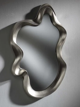 Oglindă Franceză În Formă De Oglindă Agățat De Perete Baie Neregulate Oglindă De Machiaj Creativ De Artă Decorativă Oglindă
