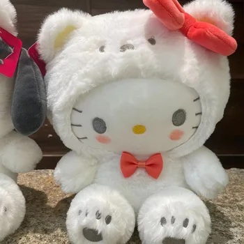 Originale Sanrio Plushies Hello Kitty Cinnamonroll Kuromi Pochacco Umplute Papusa De Plus Pentru Urs Drăguț Jucării Pentru Copii Cadouri