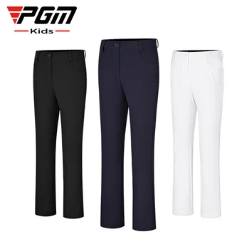 PGM Fata de Golf Pantaloni de Vara pentru Copii Pantaloni Sport Respirabil Centura Elastica Pantaloni de Uzură Golf pentru Copii KUZ155