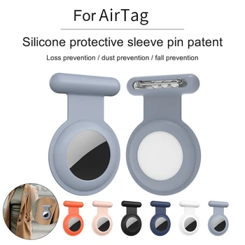 Pentru Apple Airtags Caz Silicon Pin de Protecție Pentru Airtag Tracker Localizare Dispozitiv Anti-a pierdut Pentru Airtag Aer Tag Caz