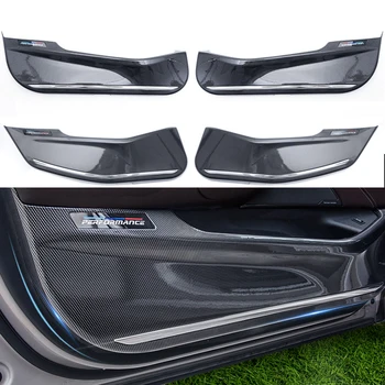 Pentru BMW 3 serie 5 F10 F11 X5 X6 usa anti-lovitură de autocolant modificarea ușa all-inclusive usa de protecție capacul din fibra de carbon acoperire