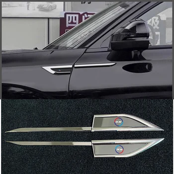 Pentru BMW X6 E71 E72 F16 G06 Car Styling Partea Aripa Aripa Ornamente Metalice Emblemei Decorative Exterioare Accesorii 1 Pereche