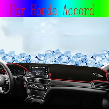 Pentru Honda Accord Mașină De Decorare Accesorii Tablou De Bord De Acoperire A Evita Lumina Pad Tabloului Mat Covoare De Protecție 2018-2022 F