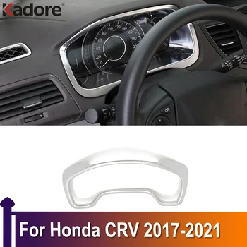 Pentru Honda CRV CR-V 2017-2019 2020 2021 Masina tabloul de Bord Instrument Metru Capac Panou Capitonaj Interior Accesorii din Fibra de Carbon