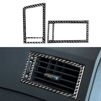 Pentru Lexus GS Accesorii 2006-2011 Consola centrala Partea de Evacuare a Aerului de Aerisire Trim Autocolant Masina Decoratiuni Interioare din Fibra de Carbon
