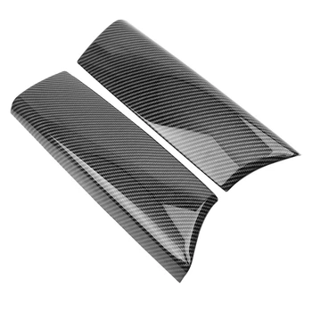 Pentru Mercedes-Benz (C W205 / GLC X253) Fibra de Carbon de Culoare Auto Interior Consola centrala Cotiera Cutie Trim Proteja Capacul