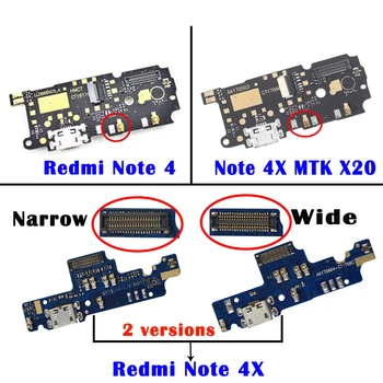 Pentru Redmi Note 4 Port USB Încărcător Dock Conector Cablu Flex Pentru 5.5