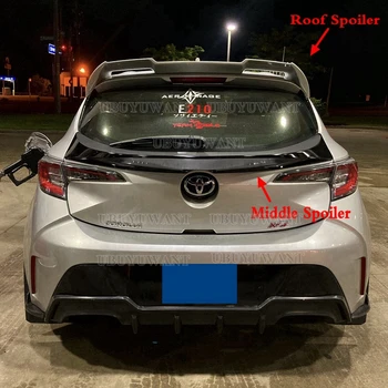 Pentru Toyota Corolla Hatchback 2019 2020 2021 Spoiler Material ABS Masina Aripa Spate Grund de Culoare Spoiler Acoperiș Mijlocul Spoiler