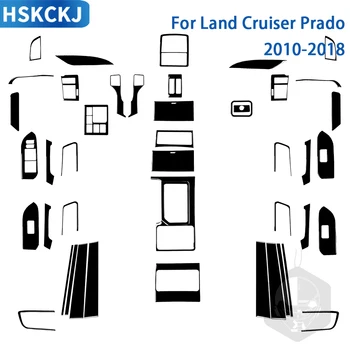 Pentru Toyota Land Cruiser Prado 2010-2018 Accesorii Auto Din Plastic Negru Interior De Control Al Transmisiei De Evacuare A Aerului Trim Decorare Autocolant