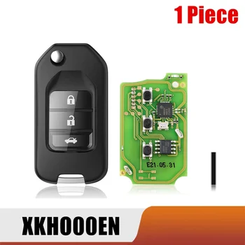 Pentru Xhorse XKHO00EN Universal Firul Remote Key Fob Flip 3 Buton pentru Honda Tip pentru VVDI Instrument-Cheie